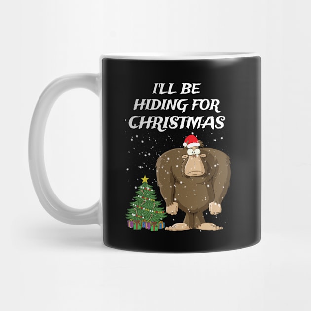 Bigfoot Christmas by MedleyDesigns67